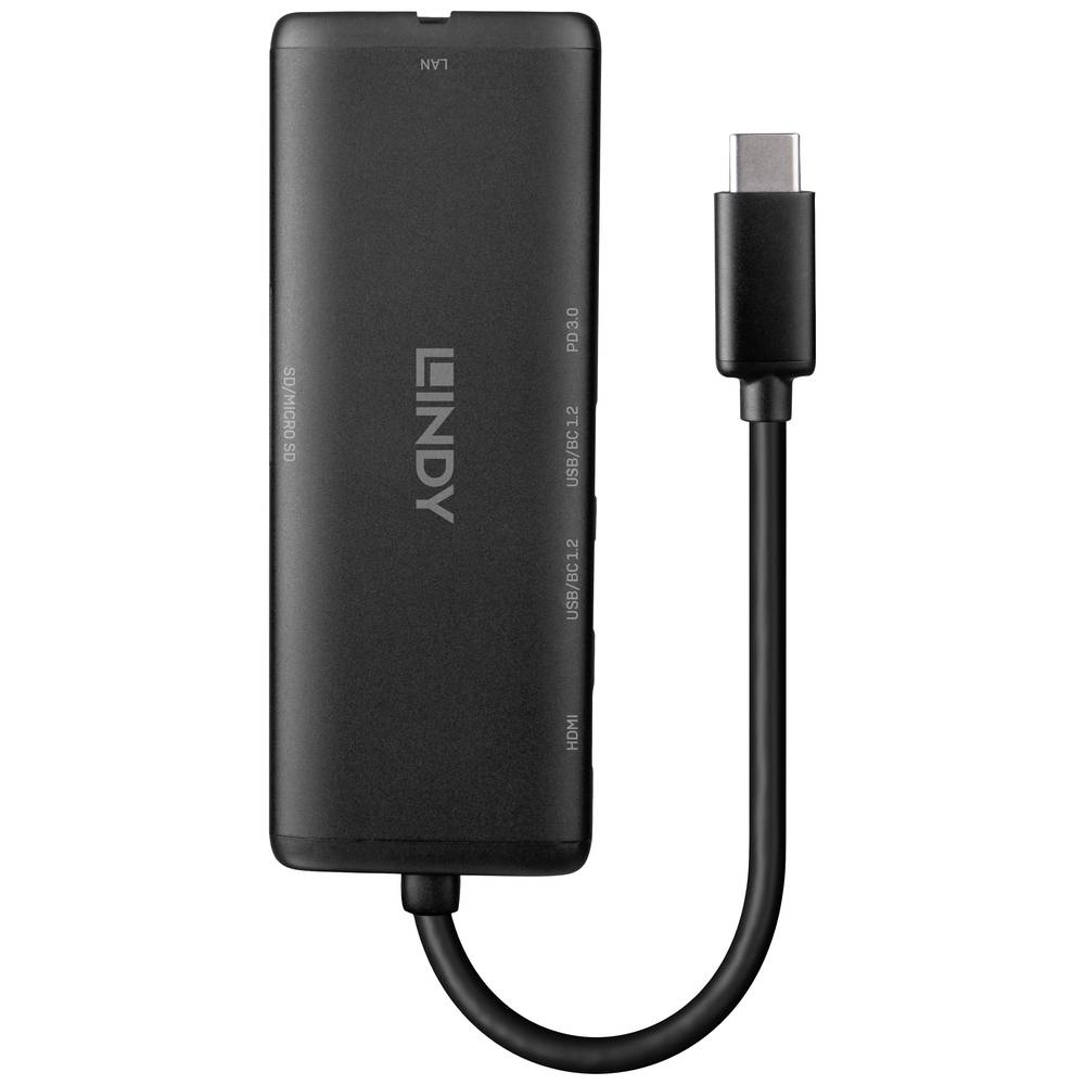 LINDY 43358 USB-C mini-dockingstation Geschikt voor merk: Universeel