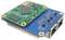 Een Raspberry Pi Compute Module met een dragerboard dat drie Ethernet-aansluitingen en meerdere pins voor uitbreiding biedt.
