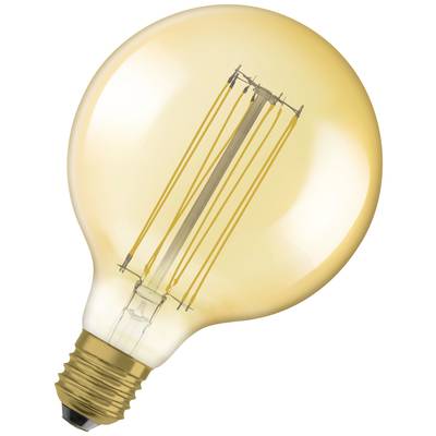 OSRAM 4058075761797 LED-lamp Energielabel G (A - G) E27 Globe 5.8 W = 40 W Warmwit (Ø x h) 124 mm x 124 mm  1 stuk(s)