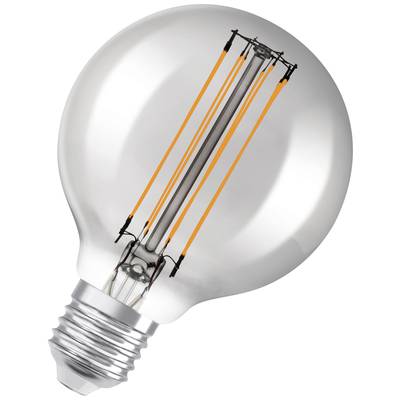OSRAM 4058075761315 LED-lamp Energielabel G (A - G) E27 Globe 11 W = 42 W Warmwit (Ø x h) 80 mm x 80 mm  1 stuk(s)
