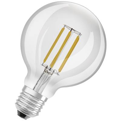 OSRAM 4099854009655 LED-lamp Energielabel A (A - G) E27 Globe 4 W = 60 W Warmwit (Ø x h) 95 mm x 95 mm  1 stuk(s)