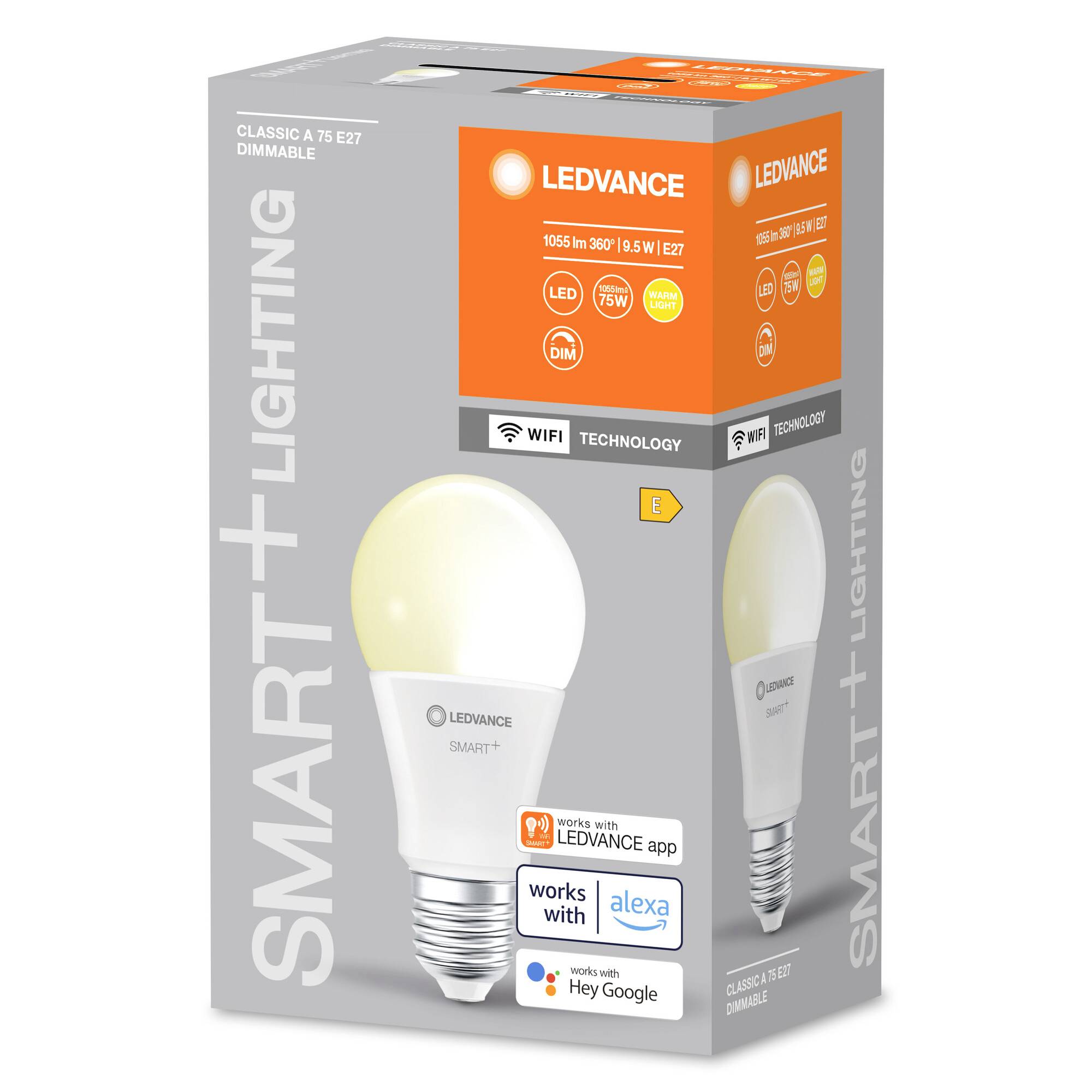 Ledvance Smart E27 LED Lamp | 9.5W 2700K 220V 827 | 220° Dimbaar-2