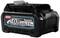 Zwarte Makita-accu met opschrift '40V max 2.5Ah Li-ion'.