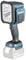 Accu-aangedreven LED-bouwlampen van Makita met ergonomische greep, geschikt voor flexibele verlichting van werkgebieden.