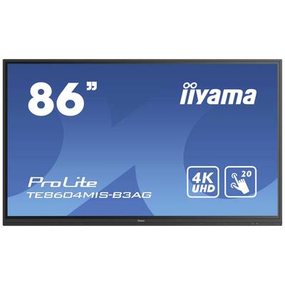 Iiyama ProLite TE8604MIS-B3AG Digital Signage display  218 cm 86 inch 3840 x 2160 Pixel 24/7