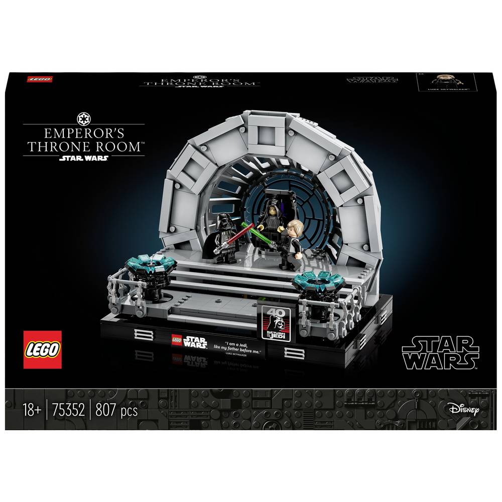 LEGO StarWars LEGO STAR WARS™ 75352 Thronzaal van de Imperator - Diorama