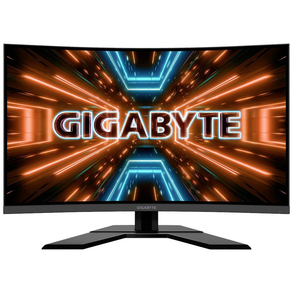 Gigabyte G32QC A LED-monitor Energielabel G (A - G) 80 cm (31.5 inch) 2560 x 1440 Pixel 16:9 1 ms USB 3.2 Gen 1 (USB 3.0), HDMI, DisplayPort, Hoofdtelefoon