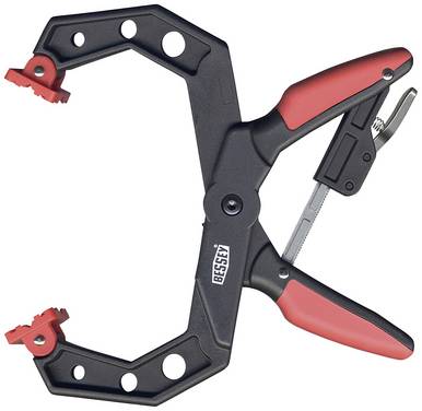 Bessey XCR4 Ratelklem Spanbreedte (max.):100 mm  Afm. werkbereik:75 mm