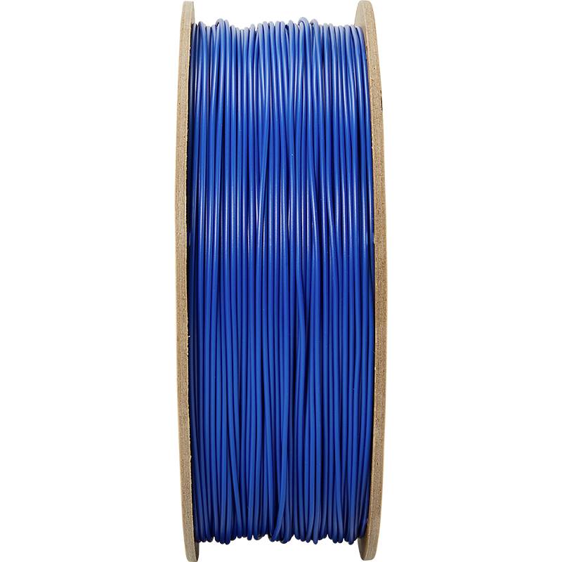 Spoel met blauw snoer.