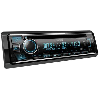 Kenwood KDC-BT760DAB Autoradio enkel DIN DAB+ tuner, Bluetooth handsfree, Aansluiting voor stuurbediening