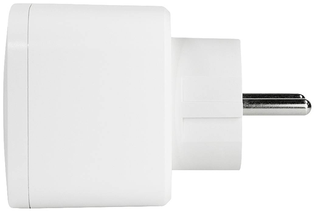 LOGILINK SH0101 Stekkerblok: beveiliging; Contact: 1; 230VAC; 16A; wit; IP20 - 1 stuk-3