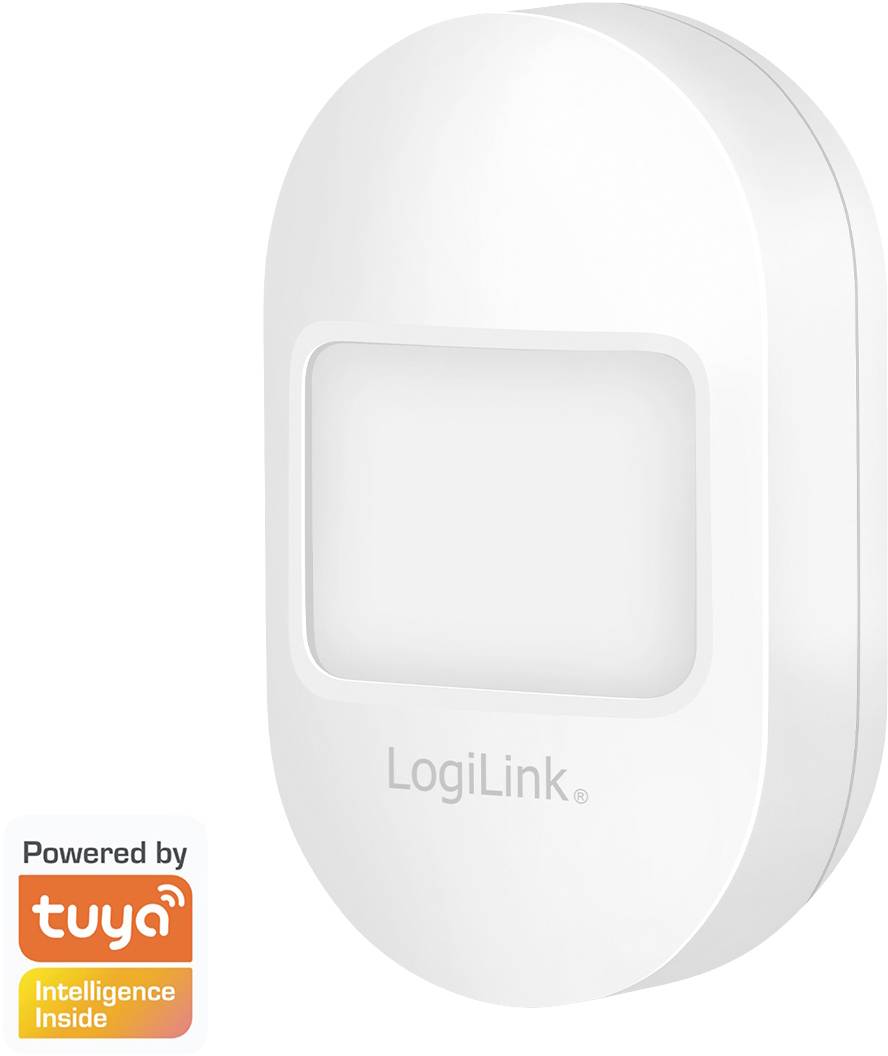 LogiLink SH0113 bewegingsmelder, passieve infraroodsensor (PIR), draadloos, wandmontage, wit-9