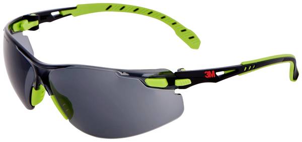 3M Solus S1202SGAF Veiligheidsbril Met anti-condens coating Groen, Zwart EN 166 DIN 166