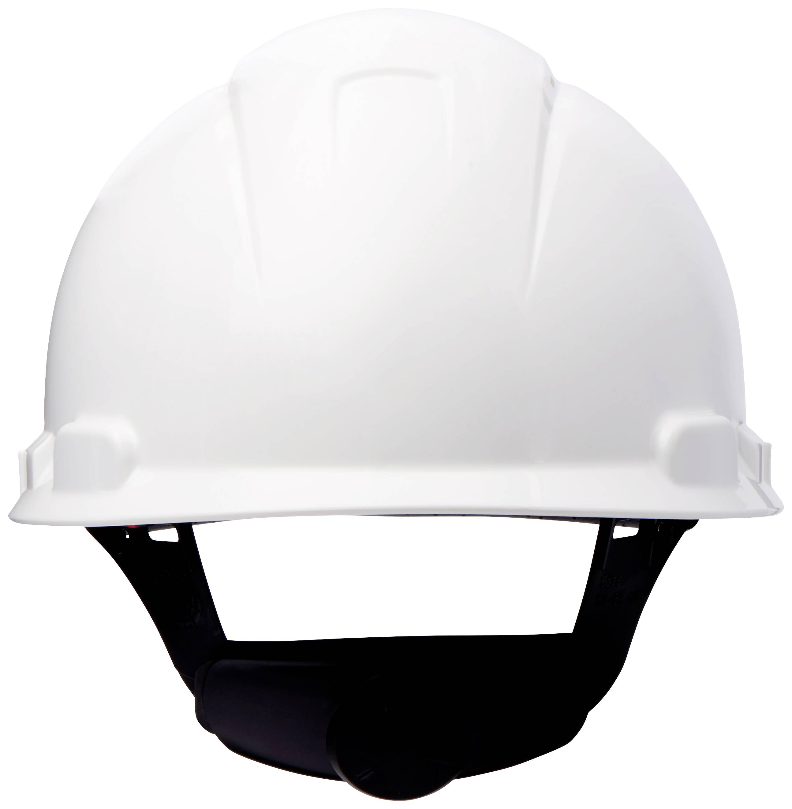 Een witte veiligheidshelm voor arbeidsveiligheid.