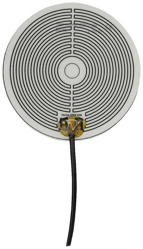 Thermo TECH Polyester Verwarmingsfolie Zelfklevend 230 V 15 W  (Ø x l) 140 mm x 140 mm