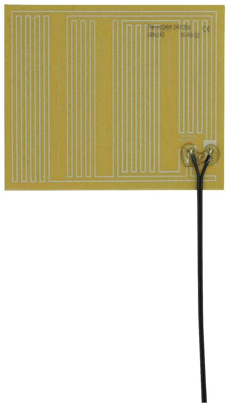 Thermo TECH Polyester Verwarmingsfolie Zelfklevend 24 V 20 W (l x b) 142 mm x 169 mm-0