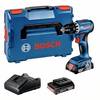 Bosch Professional GSR 18V-45 06019K3203 Accu-schroefboormachine 18 V 2.0 Ah Li-ion Incl. 2 accu's, Incl. lader, Incl. koffer