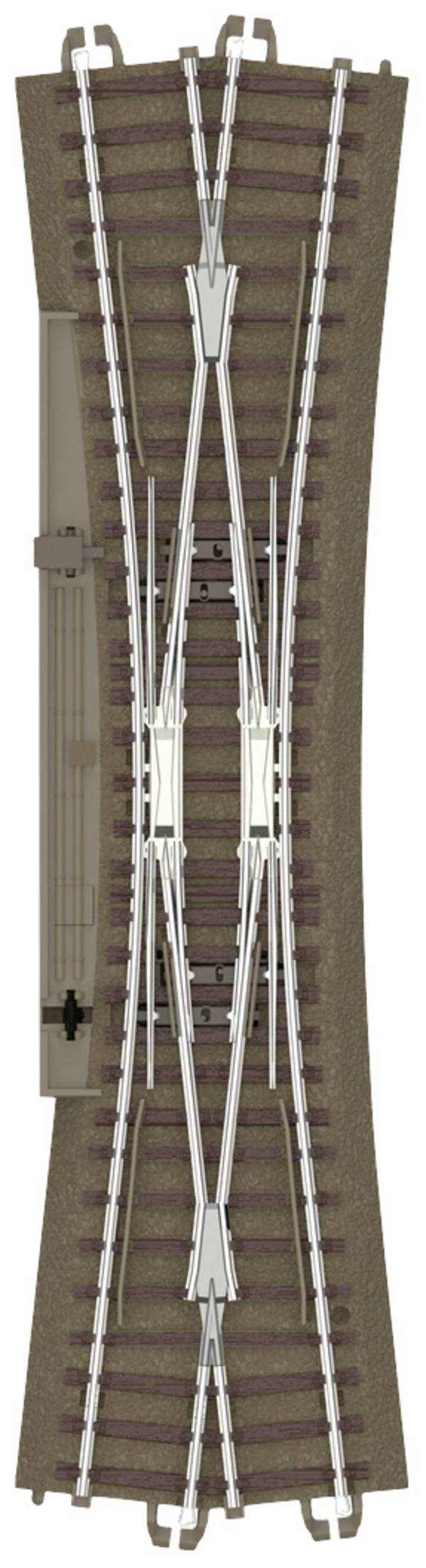 H0 Märklin C-rails (met ballastbed) 62720 Engels wissel 236.1 mm 1 stuk(s)