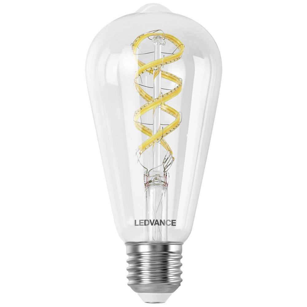 LEDVANCE 4058075777873 LED-lamp Energielabel F (A - G) E27 4.8 W = 40 W Warmwit tot koudwit, RGB (Ø x h) 64 mm x 64 mm 1 stuk(s)