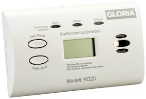 Conrad Gloria KO2D Koolmonoxidemelder werkt op batterijen Detectie van Koolmonoxide aanbieding Conrad Gloria KO2D Koolmonoxidemelder werkt op batterijen Detectie van Koolmonoxide aanbieding
