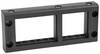 HellermannTyton VarioPlate-24_Frame-PL-BK Frame voor kabelinvoer Halogeenvrij Kunststof Zwart 1 stuk(s)