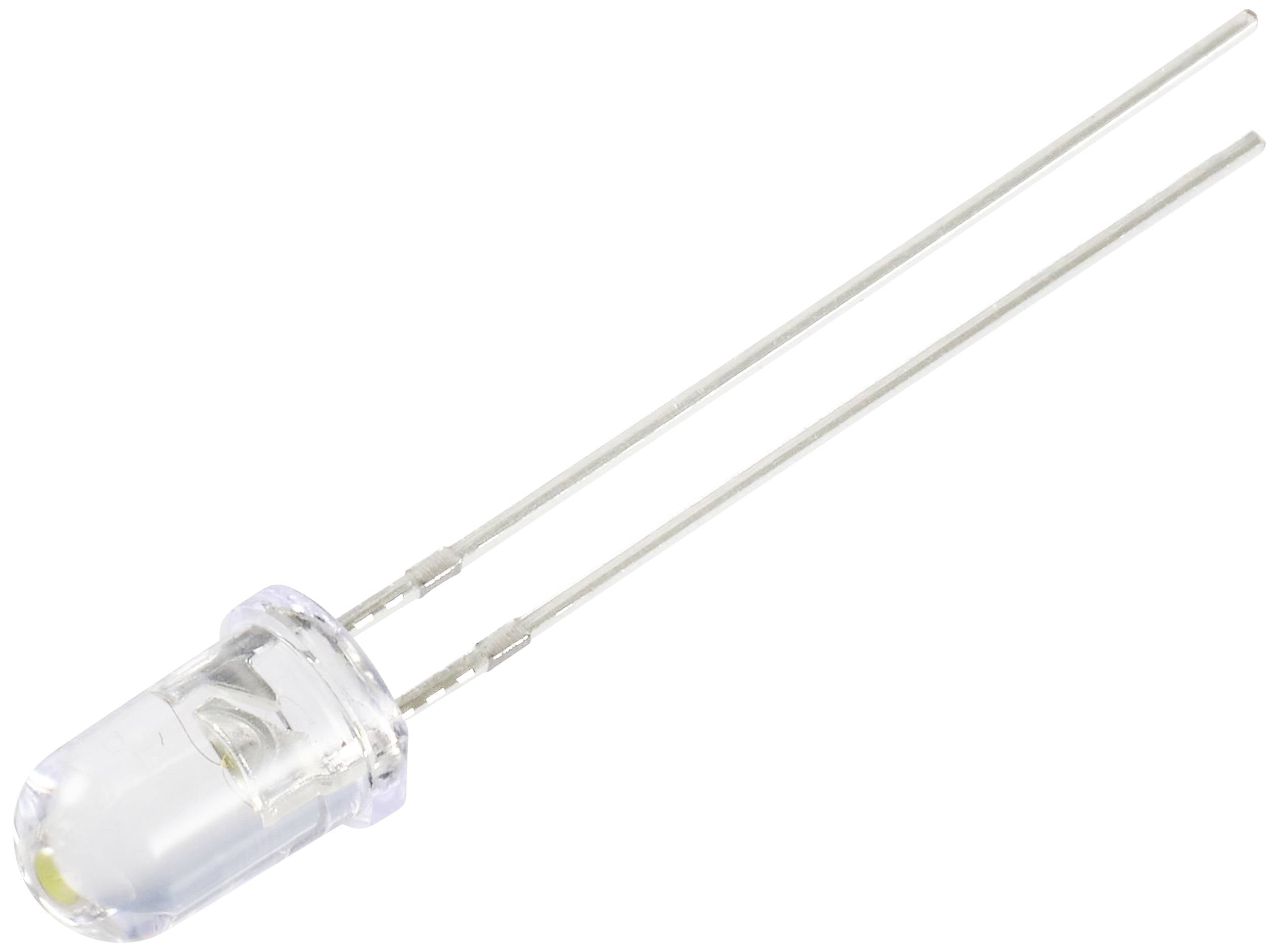 TRU COMPONENTS Bedrade LED Groen Rond 5 mm 100000 mcd 15 ° 30 mA 2.9 V
