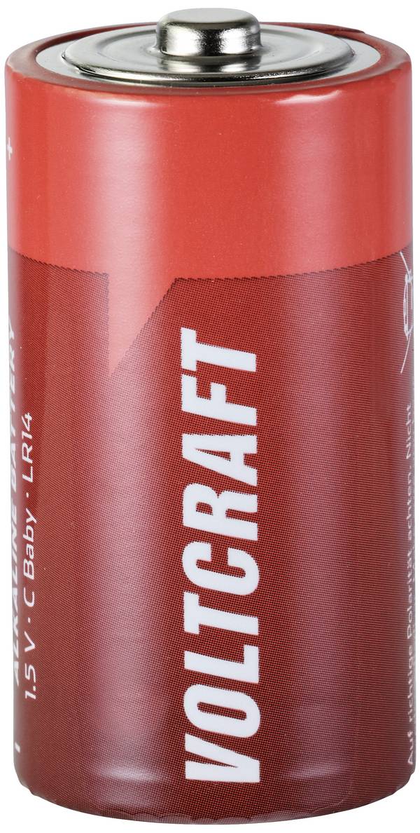 VOLTCRAFT Industrial LR14 C batterij (baby) Alkaline 1.5 V 8000 mAh 1 stuk(s)