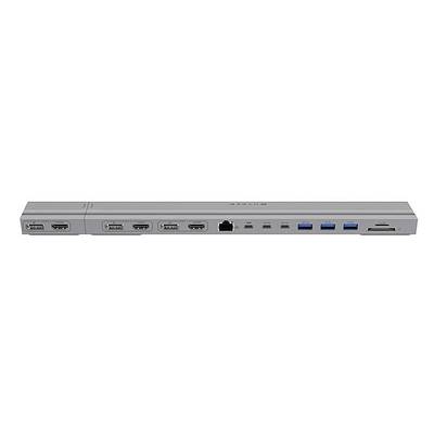 HYPER HD156-GL Laptopdockingstation    USB-C Power Delivery, Geïntegreerde kaartlezer