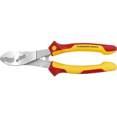 WIHA WIHA.43664 Tang; zij,voor knippen,geïsoleerd; staal; 180mm; 1kVAC; blister - 1 stuk-0