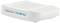 Een witte netwerkadapter met de tekst 'Ethernet over Coax'.