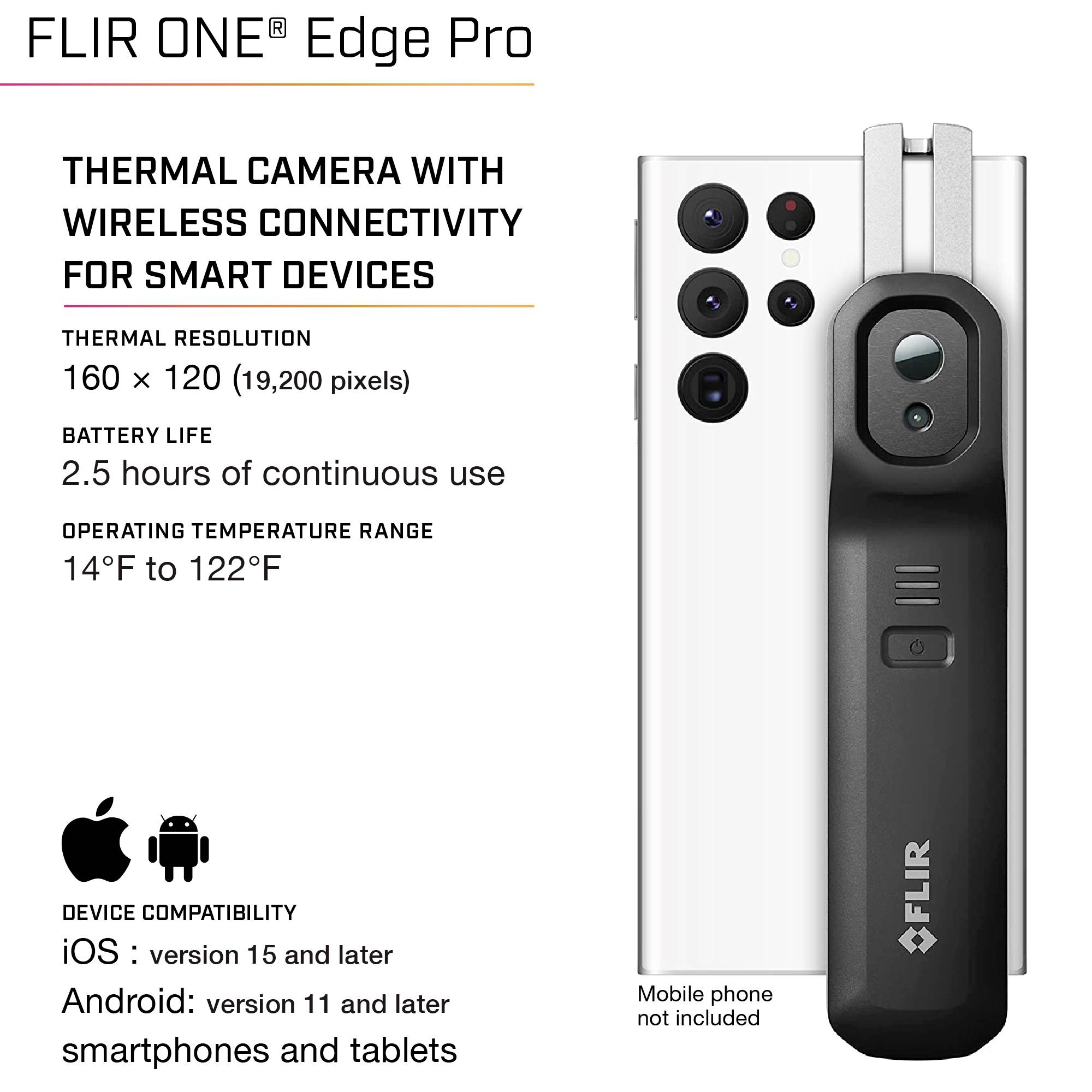 FLIR EDGE PRO Warmtebeeldcamera -20 tot +400 °C 160 x 120 Pixel 8.7 Hz-7