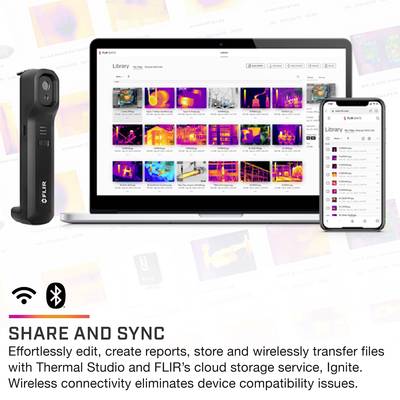 FLIR EDGE PRO Warmtebeeldcamera -20 tot +400 °C 160 x 120 Pixel 8.7 Hz-11
