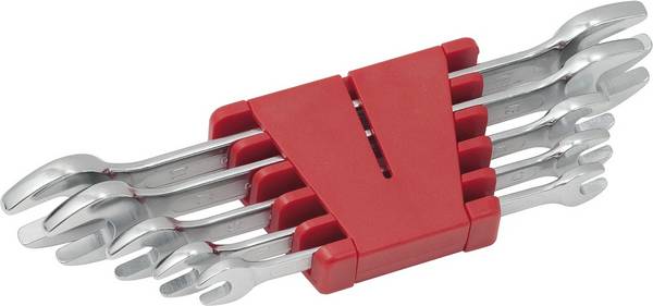 KS Tools 517.0145 5170145 Dubbele steeksleutelset  Sleutelbreedte (metrisch) 8 - 19 mm