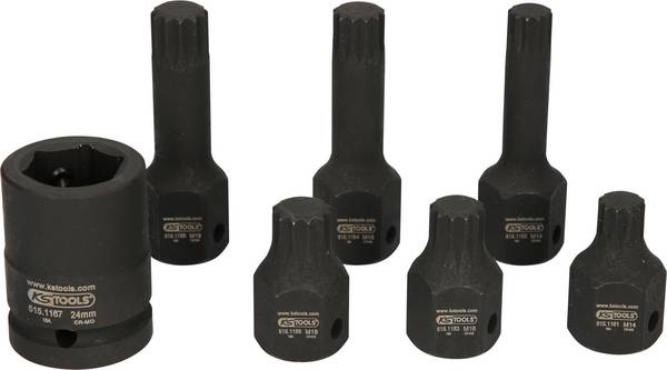 KS Tools 5151160 515.1160 Verwisselbare koppen  Vierkant