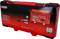 Rode gereedschapskoffer van KS Tools met dopsleutelset en ratel afgebeeld. Modelnummer: 951.0646.