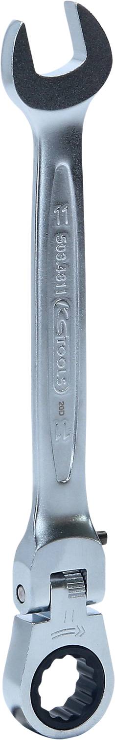 KS Tools 503.4811 503.4811 Steek-ringratelsleutel Sleutelbreedte (metrisch) 11 mm