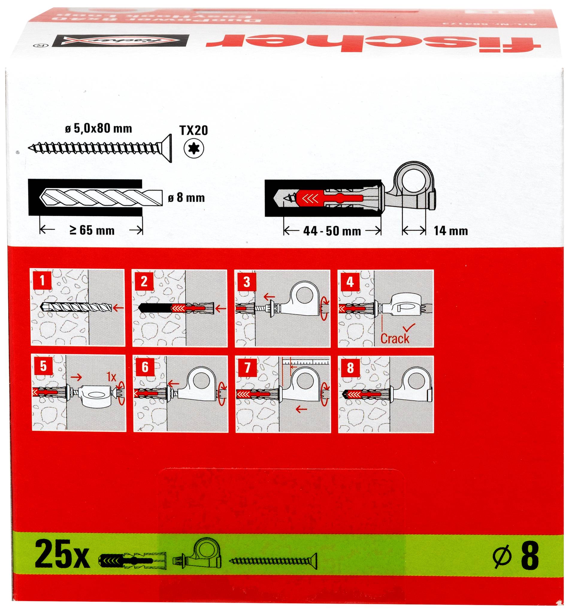Fischer 564169 Plug 25 stuk(s)-3