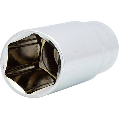 Metalen steeksleutel met zeskante opening, geschikt voor het bewerken van bouten of moeren in mechanische toepassingen.