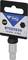 Zeskantbit met zwarte houder en etiket 'BRILLIANT TOOLS, BT020934, 25 MM, 6 MM'.