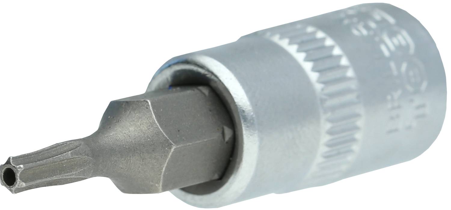 Brilliant Tools BT020980 BT020980 Tamper Torx Verwisselbare kop Met pinnen TB 9 1/4 (6,3 mm)