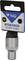 Dopmoer, gemarkeerd met 'BT022800', 1/2 inch, 38 mm, 8 mm. Onderdeel van Brilliant Tools, in zilverkleurige uitvoering.