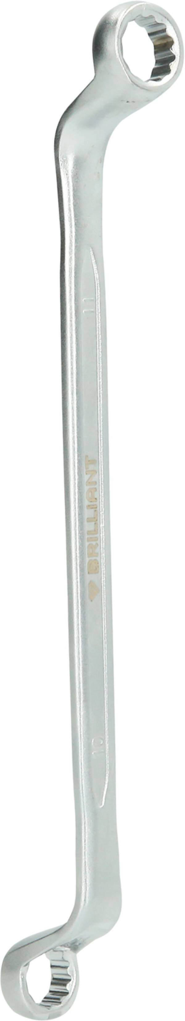 Brilliant Tools BT012902 BT012902 Dubbele ringsleutel  Sleutelbreedte (metrisch) 10 - 11 mm