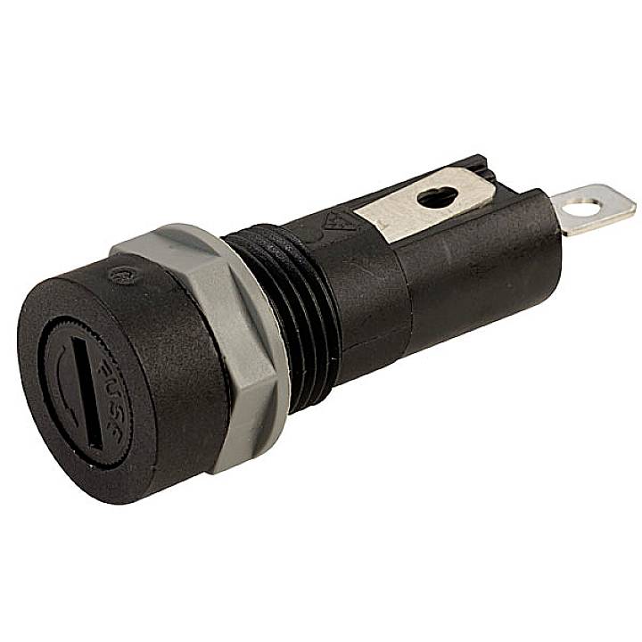 Camdenboss CFH12 Zekeringhouder Geschikt voor Buiszekering 5 x 20 mm 6.3 A 100 stuk(s)