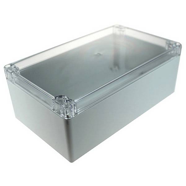 Camdenboss 7200-269C Universele behuizing 200 x 120 x 75 Polycarbonaat Grijs, Transparant 25 stuk(s)
