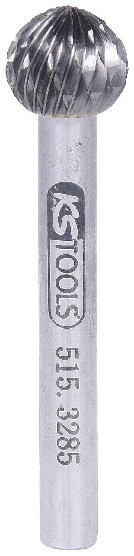 Metalen frees met ronde kop en markering 'KS Tools 515.3285' op de steel. Geschikt voor precies slijpen en frezen.