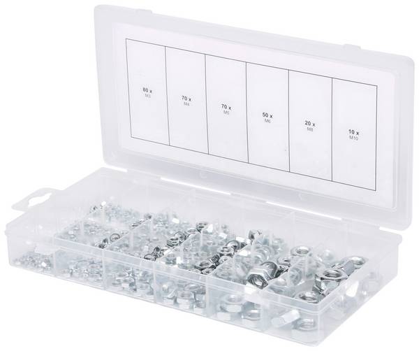 KS Tools 9700440 970.0440 Moeren assortiment DIN 934 1 stuk(s)