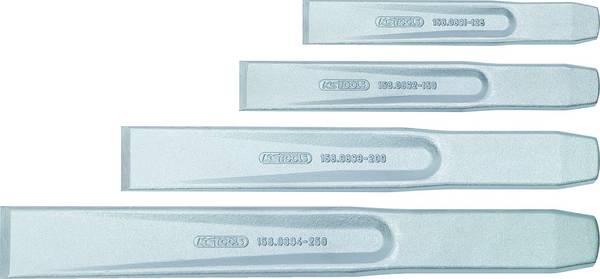 KS Tools Platte beitelset, 4-delig  156.0690