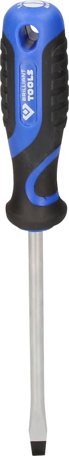 Brilliant Tools BT030906 Werkplaats Platte schroevendraaier Kopbreedte: 8 mm Koplengte: 150 mm
