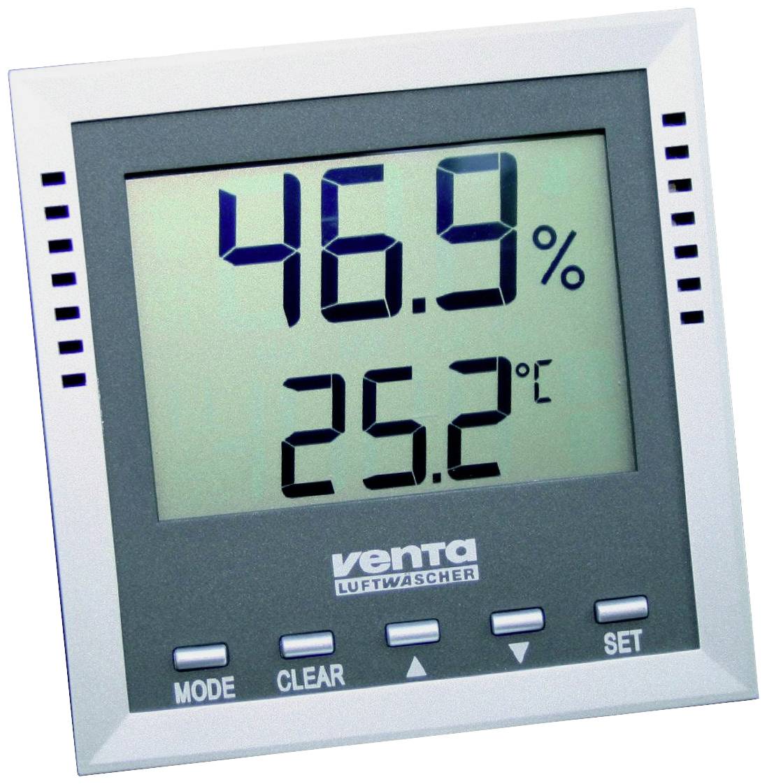 Venta 6011000 Hygrometer & Psychrometer Elektronische Binnenhygrometer Zilver-0