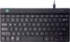 R-GO Tools Compact Break Toetsenbord Kabelgebonden QWERTY, US-Engels Zwart Ergonomisch